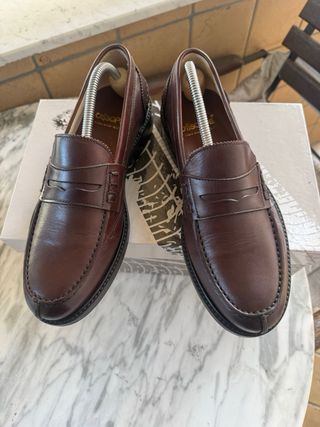 Mocassini Otisopse Marrone Tg 39 unisex cuciti