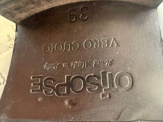 Mocassini Otisopse Marrone Tg 39 unisex cuciti