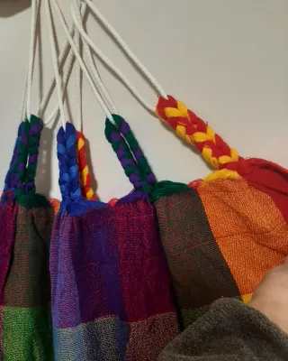 Hamaca artesanal, hecha a mano Perú NUEVA Hammock