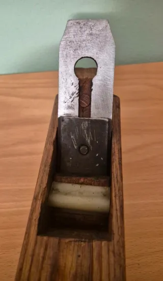 Antica pialla da falegname originale