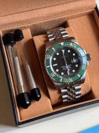 Reloj Automático Seiko Mod Submariner