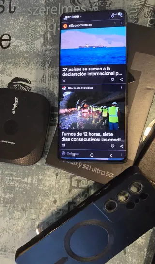 Samsung Galaxy S21 Ultra + Accesorios