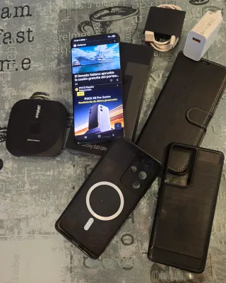 Samsung Galaxy S21 Ultra + Accesorios