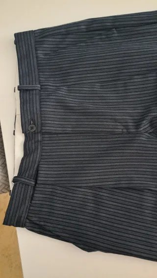 Pantalón fallero adulto gris