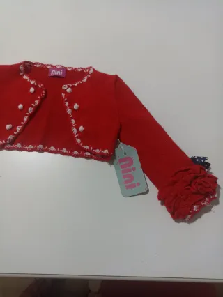 Chaqueta bebé Nini roja