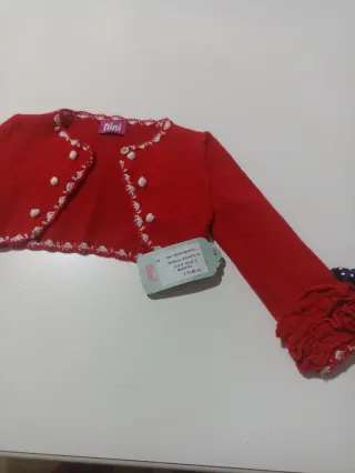 Chaqueta bebé Nini roja