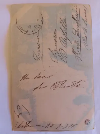 Cartolina Gli Artefici della Nuova Grandezza d'Ita