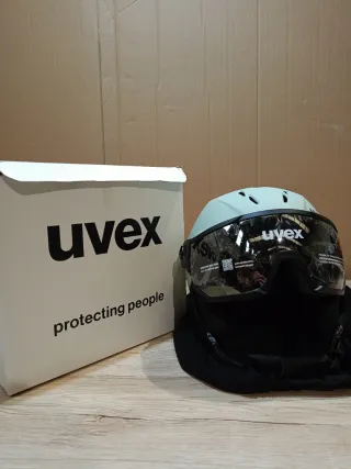 Casco Esquí Snowboard UVEX Instinct Visor Talla M