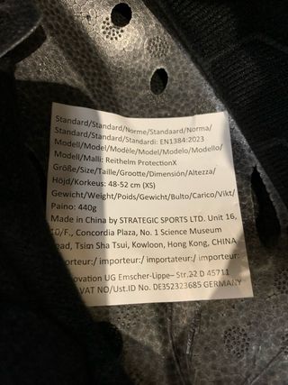 Casco Infantil Hípica PFIFF Protection X Talla XS