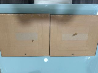 Dos cuadros marco madera