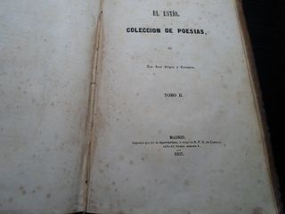 Libro Antiguo Poesías La Primavera 1859