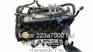 motor 223A7000 Fiat Doblo 1.9 JTD diésel 1