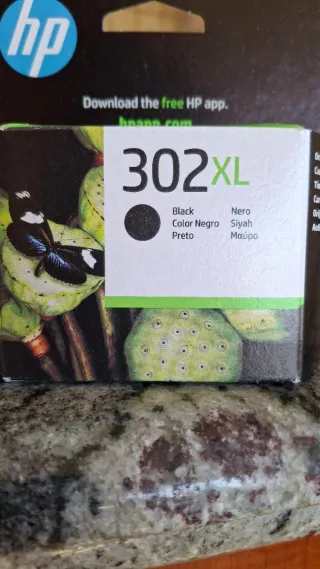 Cartucho Tinta 302 HP 302XL Negro.