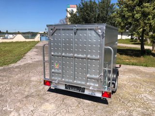 Remolque Caja Cerrada Galvanizado
