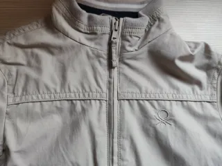 Giubbino Benetton bambino tg 7/8 anni