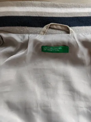 Giubbino Benetton bambino tg 7/8 anni