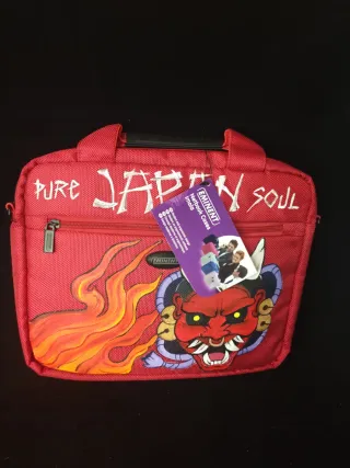 Bolso tablet laptop pintado a mano Japanese Style