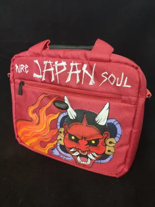 Bolso tablet laptop pintado a mano Japanese Style