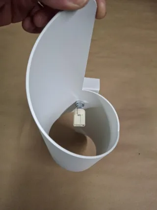 Applique moderno da parete doppia emissione 1×G9