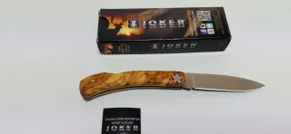 Navaja Joker Breton madera olivo