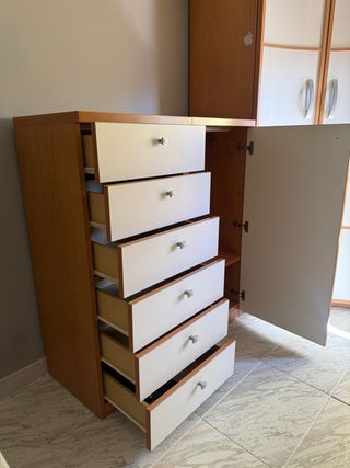 Muebles de habitacion, armario, estanterias...