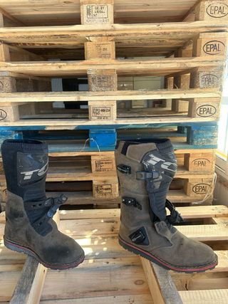 Botas de moto TCX Enduro/Motocross Marrón/Negro