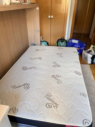 Cama Abatible Horizontal 120cm,