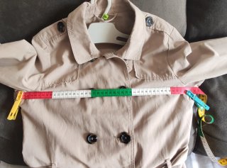 Gabardina beige niñ@