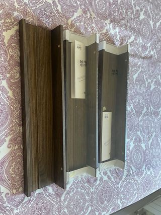 Estantería pared madera Ikea