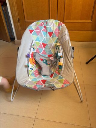 Hamaca para bebé con animales