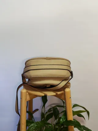 Bolso Beige y Dorado