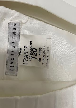 Vestido de Comunión Blanco