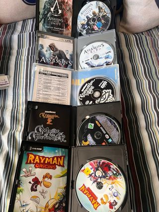 Lote 20 Juegos PC, PAL España, completos