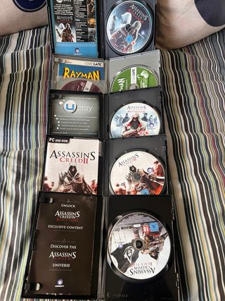 Lote 20 Juegos PC, PAL España, completos