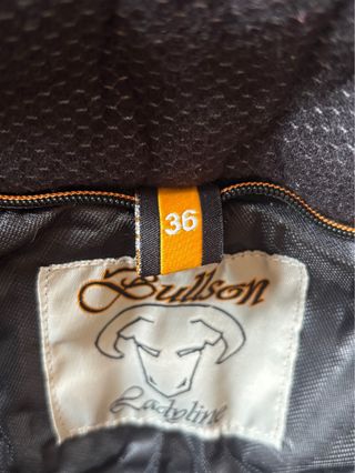 Pantaloni moto donna Bullson neri