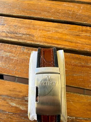 Reloj Viceroy Cronógrafo Blanco y Marrón