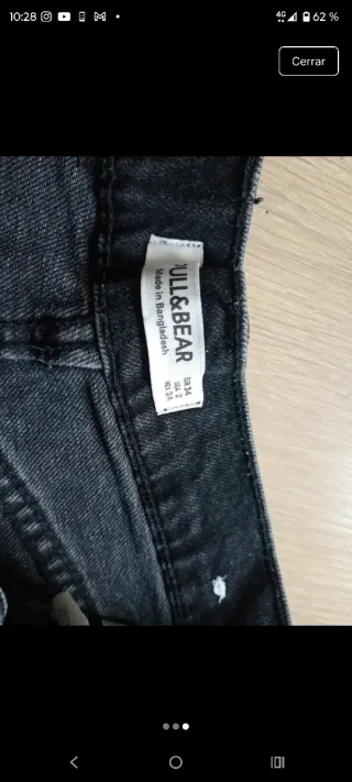 Pantalón corto negro