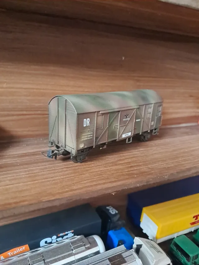 Roco Minitanks Vagón WWII Alemán