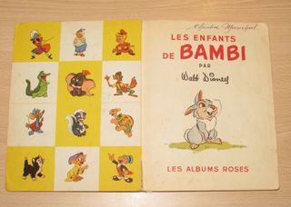 Les enfants de Bambi G. Lang 1955 Disney francés