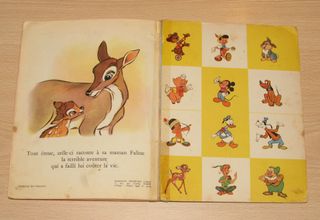 Les enfants de Bambi G. Lang 1955 Disney francés