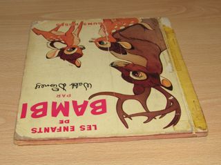 Les enfants de Bambi G. Lang 1955 Disney francés