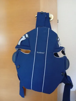 Mochila portabebés BabyBjörn azul
