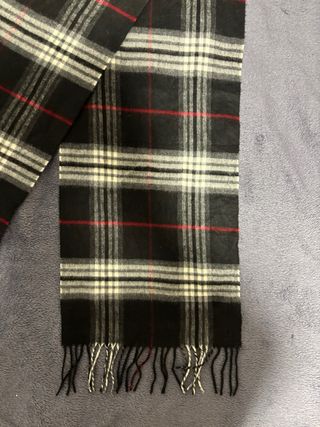 Bufanda Burberry Tartán Lana