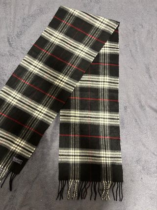 Bufanda Burberry Tartán Lana