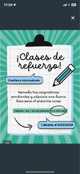 CLASES PARTICULARES