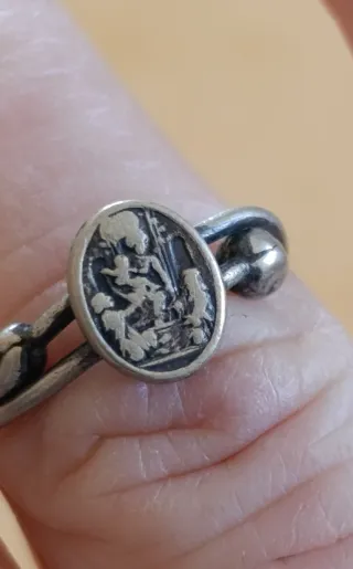 Lotto devozionale Madonna di Pompei vintage