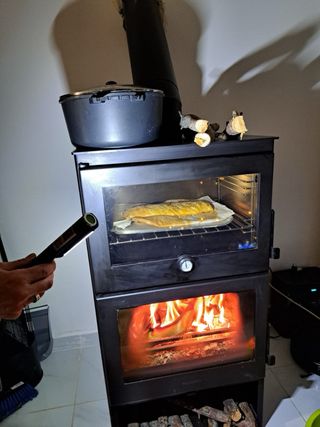 Estufa de leña PANADERO Gourmet 7.1KW