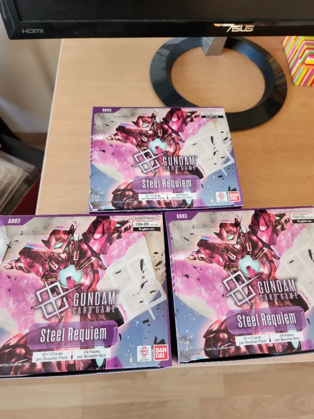Gundam Card Game: Steel Requiem Booster Box