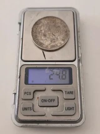 Lote 33 Monedas Españolas de Plata