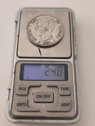 Lote 33 Monedas Españolas de Plata